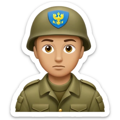 russia fighting ukraine  sticker