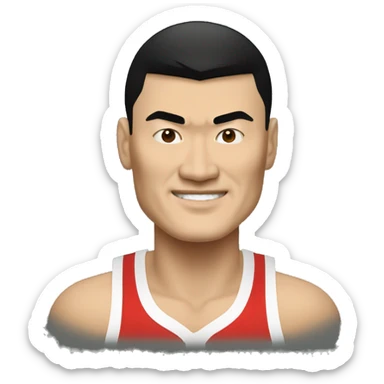 Yao ming  sticker