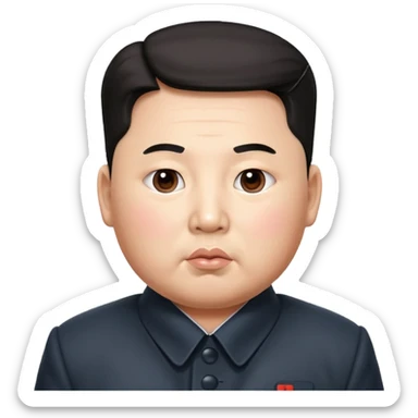 Kim Jong-un sticker