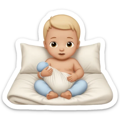 baby bed rocking sticker