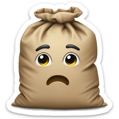 Overstuffed Mail Bag sticker