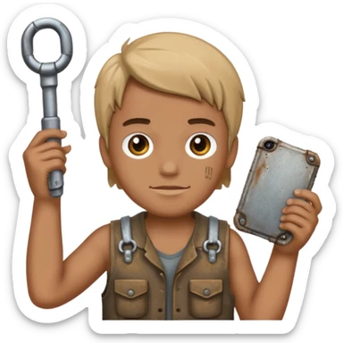 Mason6-7 holding a 41 sticker