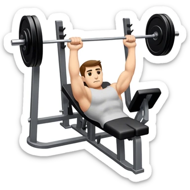 close-grip flat-benchpress sticker