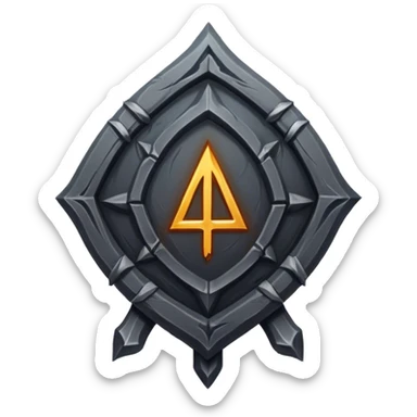 death nordic rune sticker