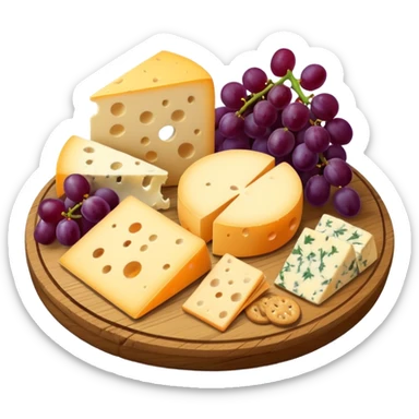 Cheeseboard sticker
