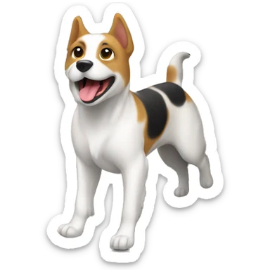 dog agility tunnel sticker