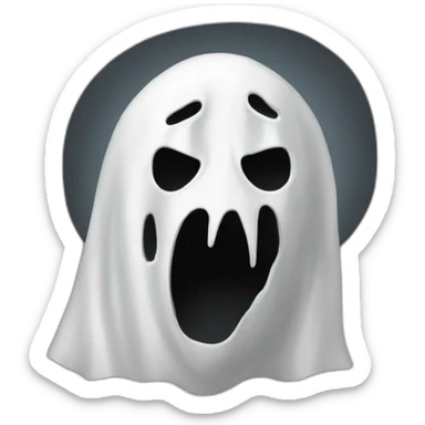 ghostface movie sticker