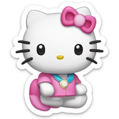 Hello kitty sticker