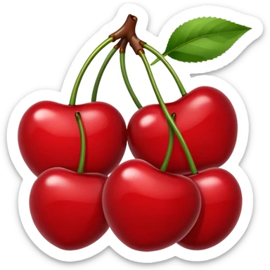 Cherry’s with a cancelled sign over it sticker