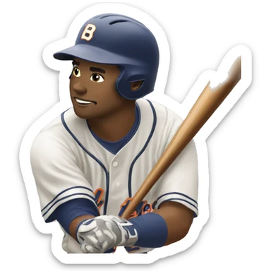 Baseball Trading card sticker