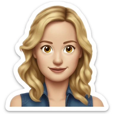 brie larson sticker