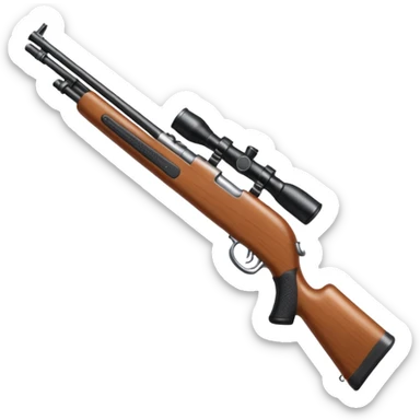 Rifle  sticker