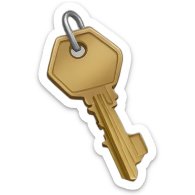 Where's my keys sticker