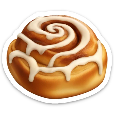 Cinnamon bun sticker