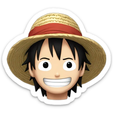 Luffy-one-piece sticker