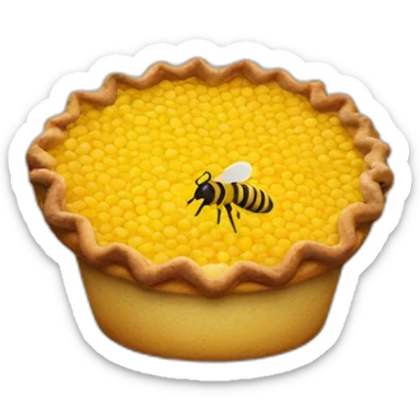pie-made-of-bees sticker
