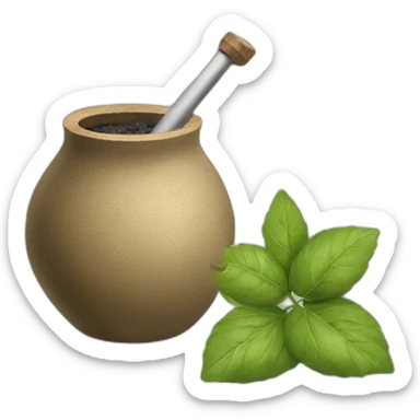 yerba mate sticker