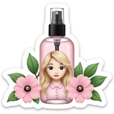 Sabrina carpenter body mist   sticker