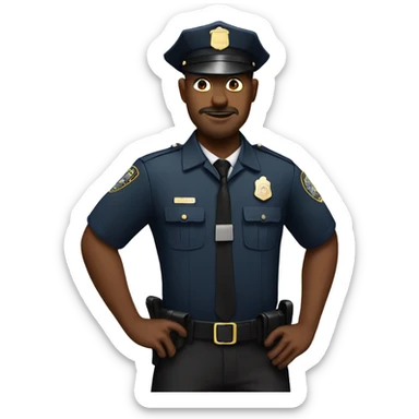 Neighborhood hoa cop sticker