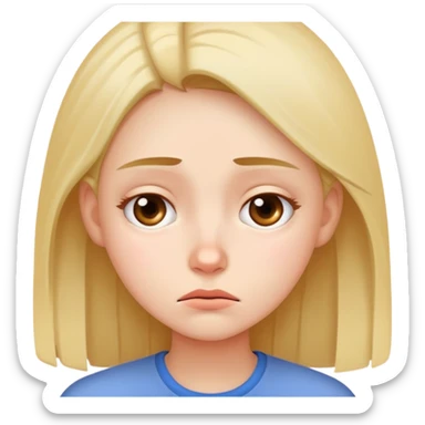 Girl is Not motivated sticker