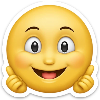 ":3" emoji from the symbols category sticker