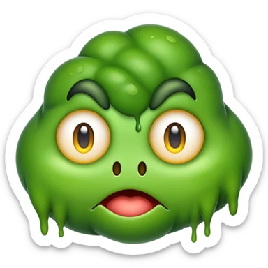 disgusting emoji sticker