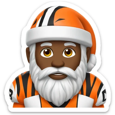 Bengals gnome sticker