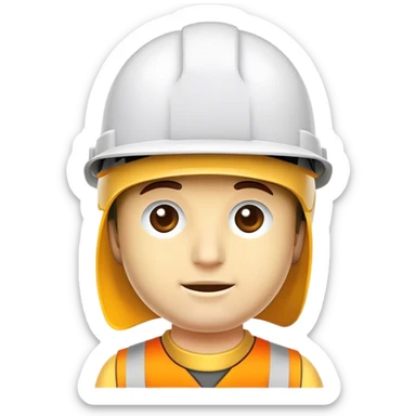 builder's helmet sticker