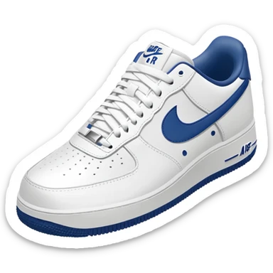 Nike air force 1 White shoes sticker