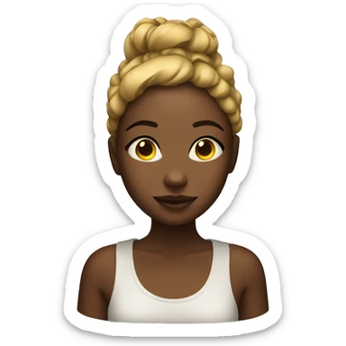 secret sauce with african girl sticker