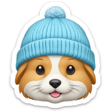 Winter Beanie Pet sticker