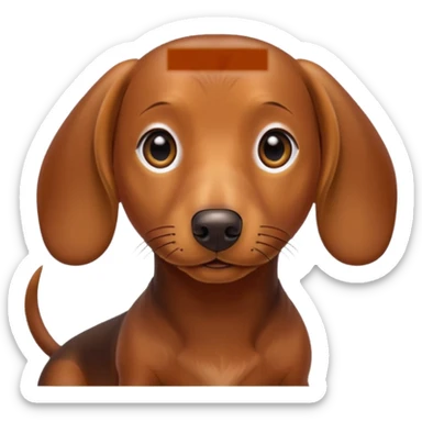 dashund sticker