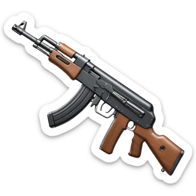 Ak47 emoji sticker