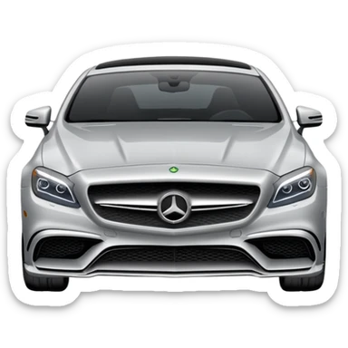 cls63s 2016 in light silver sticker