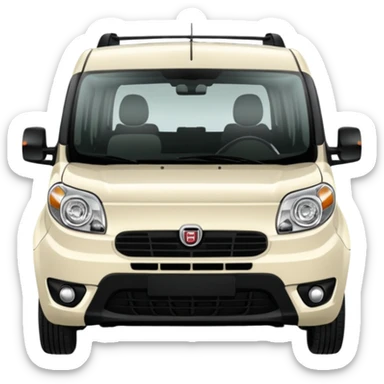 Fiat doblo sağ ön farı sticker