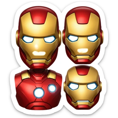 Ironman emojis sticker