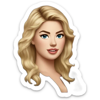Kate Upton sticker
