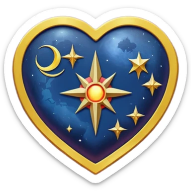 Twilight imperium (4 edition) board game heart  sticker