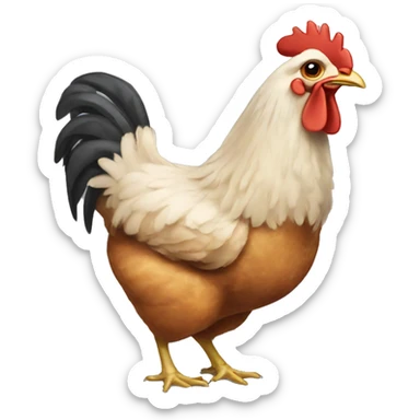  chicken  sticker