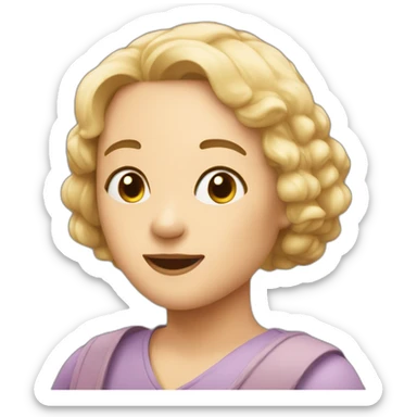 Gwenn qui marche  sticker