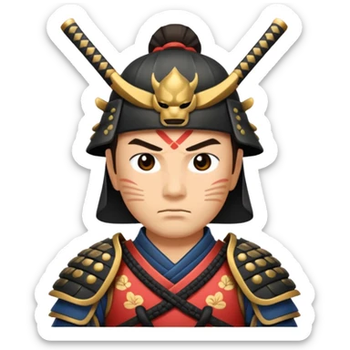 Samurai sticker