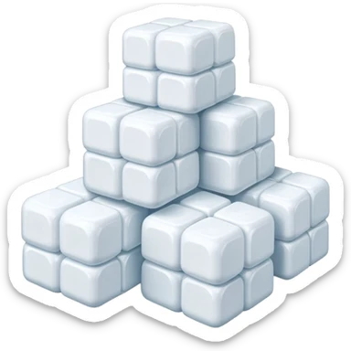 sugar cubes sticker