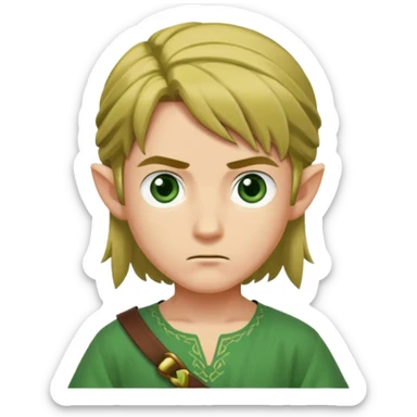 Link from the legend of Zelda  sticker