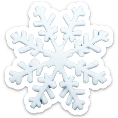 Snowflake  sticker