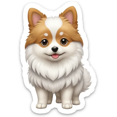 Cachorro espiguinha sticker