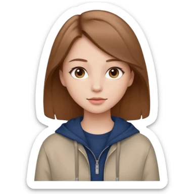 clean girl vibes sticker