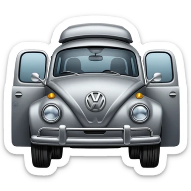 volkswagen factory sticker