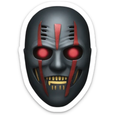 Slipknot mask sticker