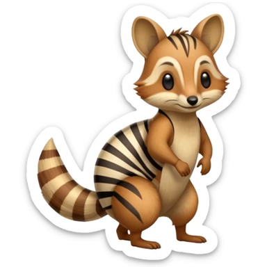 Numbat, full body sticker