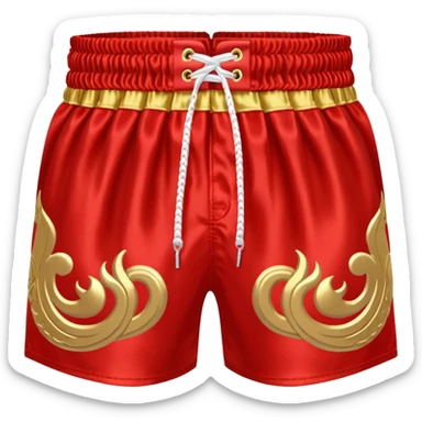 Muay Thai Shorts sticker